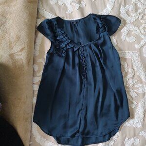 Gap satin sleeveless blouse